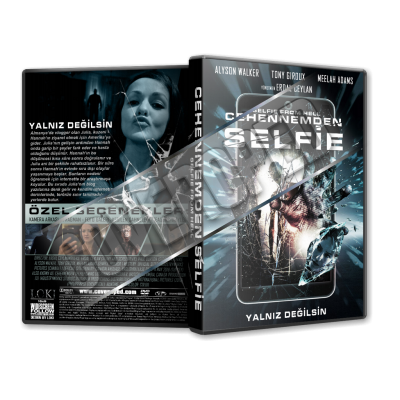 Cehennemden1 Selfie - Selfie from Hell 2018 Türkçe dvd Cover Tasarımı